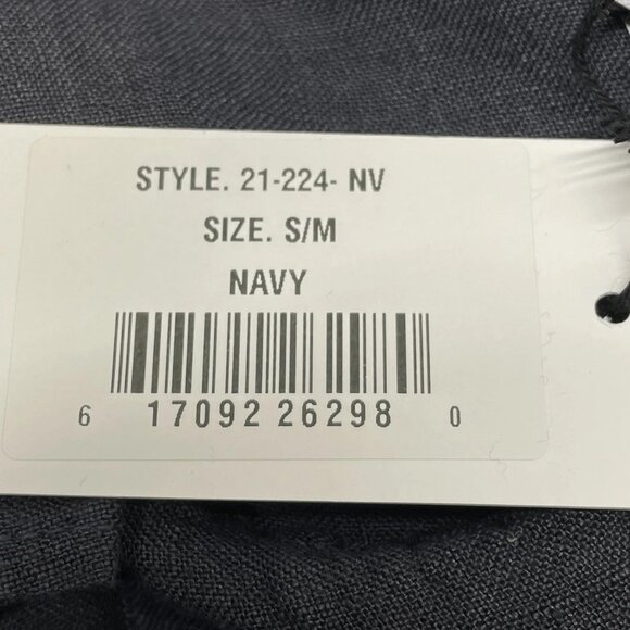 NEW SPLENDID Iris Women’s Linen Babydoll Mini Dress Navy Size S/M - Picture 5 of 6